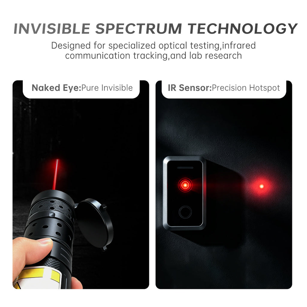 2026 Brand New 120W 900-1100nm High-Power IR Laser Pointer