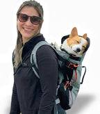 Maxine One Dog Backpack Carrier for Medium Dogs by Little Chonk | Adjustable & Ergonomic Front Facing Dog Carrier Backpack | Built to be Safer | Pet Backpack Carrier Featured in Wired Magazine - Black