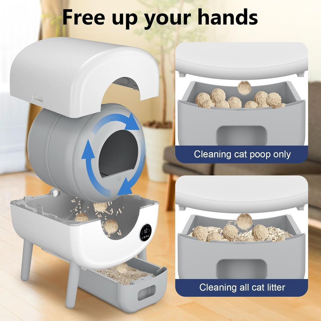 Cumrige Self Cleaning Litter Box,