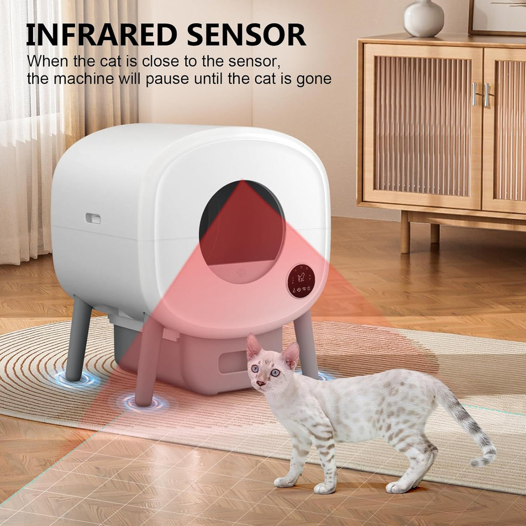 Cumrige Self Cleaning Litter Box,