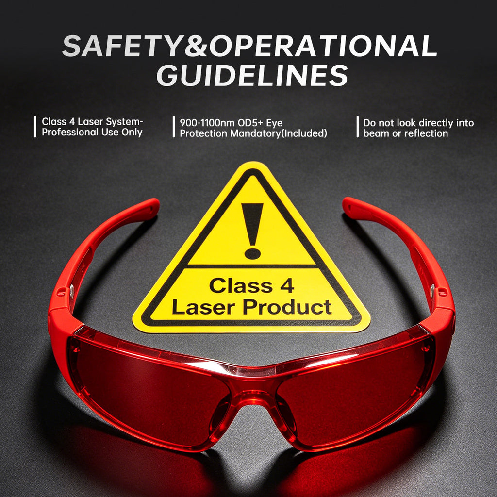 2026 Brand New 120W 900-1100nm High-Power IR Laser Pointer