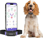 NEW Dog Health Monitor V3.0 by PetPace – AI Smart Collar with 24/7 Vital Signs, Pain & GPS Tracking, Telehealth AskaVet & Share With Your Vet, Smartwatch Sync – Subscription Required (Large)