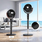WhisperCool Smart Oscillating Pedestal Fan