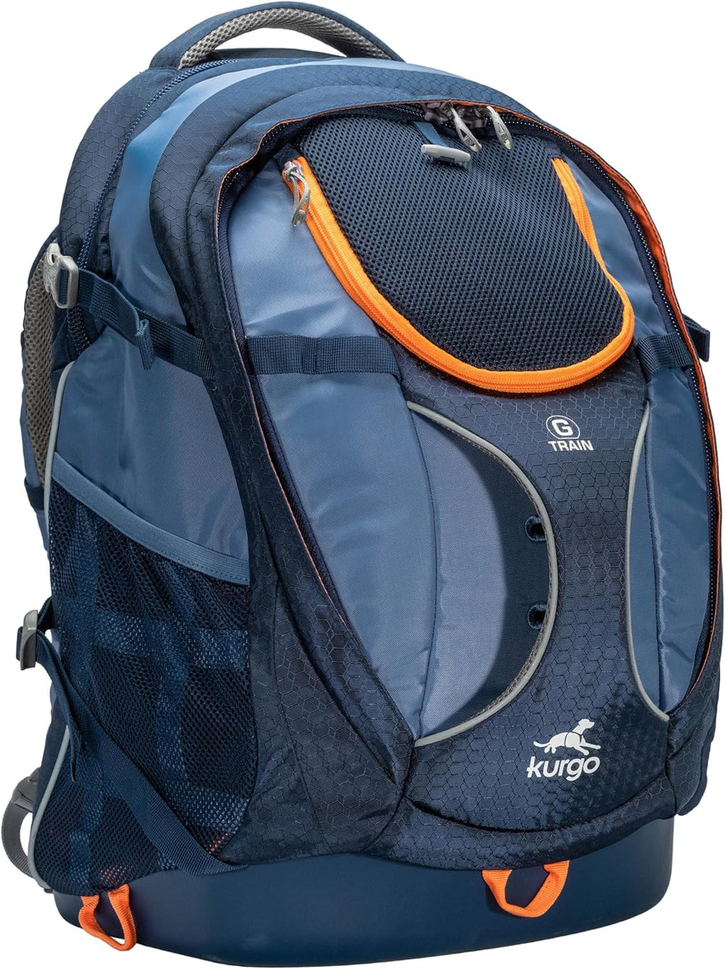 Kurgo G-Train Dog Carrier Backpack - Comfortable Travel Bag for Pets Up to 25 lbs - Waterproof Bottom - Multi-Compartment Pack - Dog Hiking Gear - Rugged Adventure Backpack - Red