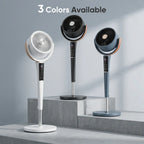 WhisperCool Smart Oscillating Pedestal Fan