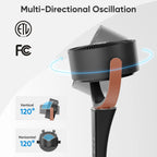 WhisperCool Smart Oscillating Pedestal Fan